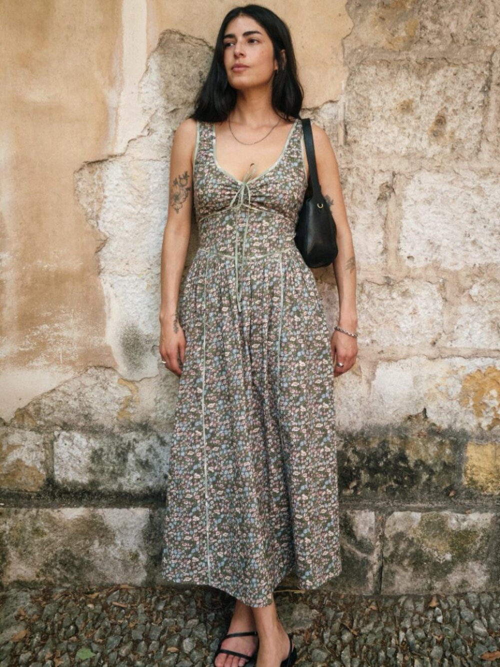 Christy Dawn The Alessandra Dress Fern Flanders Poppy XS BNWT - Picture 2 of 8